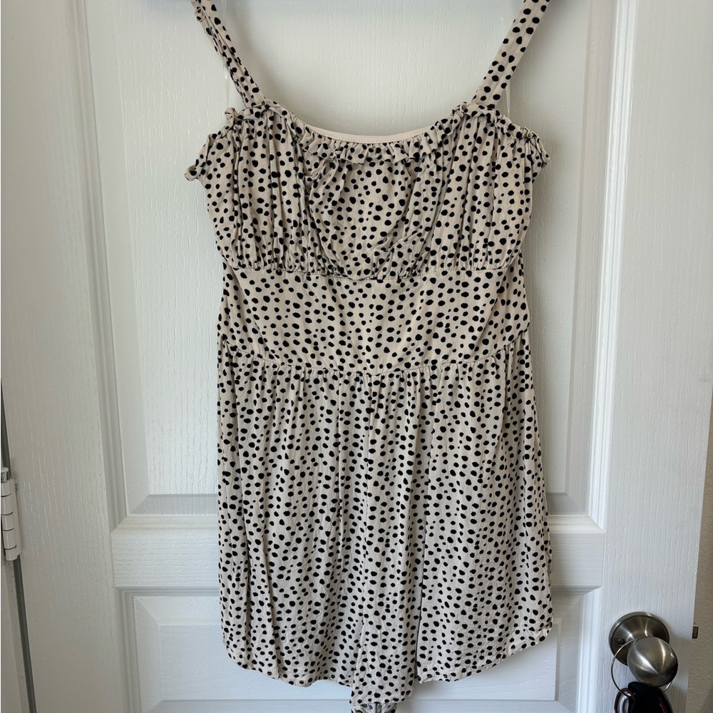 Polka Dot Francesca’s Romper